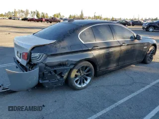 2014 BMW 5 Series 535d with VIN WBAXA5C5XED690644, listed as a Copart auction lot 87766865 with Not Provided miles and Clean Title. Bid and sale history available at carsss.com. Image 3.