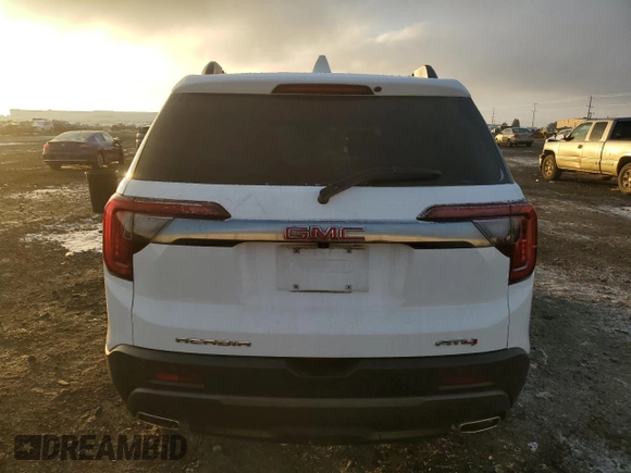 2021 GMC Acadia AT4 with VIN 1GKKNLLS5MZ113473, listed as a Copart auction lot 89389255 with 46,077 mi miles and Salvage Title. Bid and sale history available at carsss.com. Image 6.