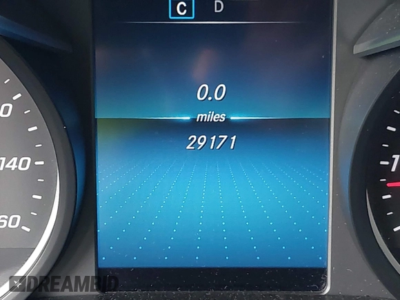 2022 Mercedes-Benz GLC 300 with VIN W1N0G8DB0NG057604, listed as a IAAI auction lot 42381397 with 29,171 mi miles and . Bid and sale history available at DreamBid. Image 16.