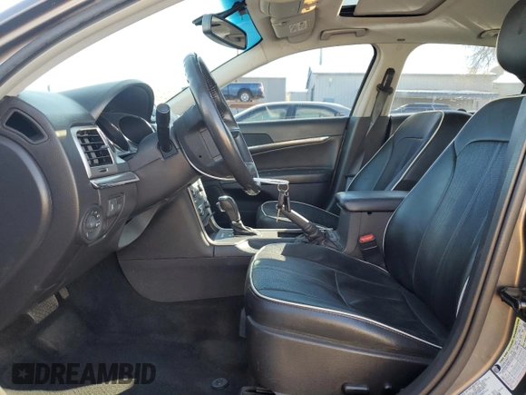 2012 Lincoln MKZ with VIN 3LNHL2JC1CR817332, listed as a Copart auction lot 42258375 with 159,823 mi miles and Salvage Title. Bid and sale history available at DreamBid. Image 7.