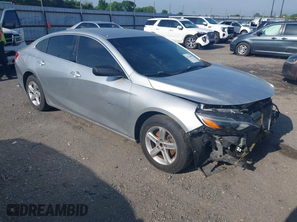 2019 Chevrolet Malibu LS with VIN 1G1ZB5STXKF147683, listed as a IAAI auction lot 42123608 with 104,692 mi miles and . Bid and sale history available at DreamBid. Image 1.