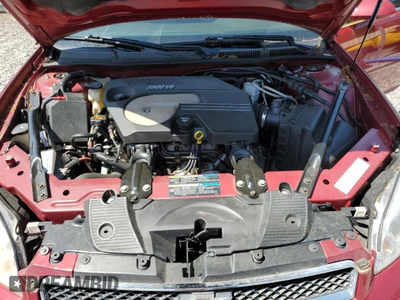 2006 Chevrolet Impala LT 3.9L with VIN 2G1WC581469178240, listed as a Copart auction lot 55723455 with 186,811 mi miles and Clean Title. Bid and sale history available at DreamBid. Image 11.