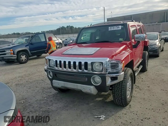 2008 Hummer H3 SUV Luxury with VIN 5GTEN13E588121861, listed as a Copart auction lot 83761754 with 182,940 mi miles and Salvage Title. Bid and sale history available at carsss.com. Image 11.
