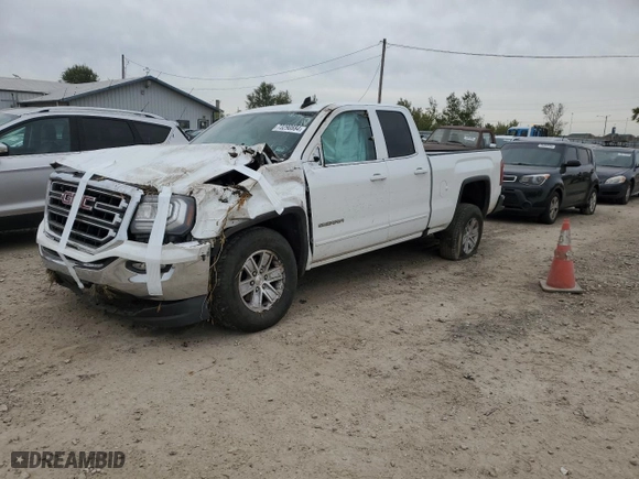 2019 GMC Sierra 1500 Limited SLE with VIN 2GTV2MEC7K1185150, listed as a Copart auction lot 73290884 with 0 mi miles and Salvage Title. Bid and sale history available at carsss.com. Image 1.