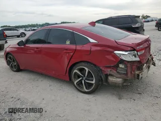 2020 Honda Accord Sport with VIN 1HGCV2F3XLA025614, listed as a Copart auction lot 55842835 with 98,117 mi miles and Salvage title. Bid and sale history available at DreamBid. Image 2.