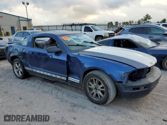 2008 Ford Mustang Deluxe with VIN 1ZVHT80N985132853, listed as a Copart auction lot 46441935 with Not provided miles and Salvage title. Bid and sale history available at DreamBid. Image 4.
