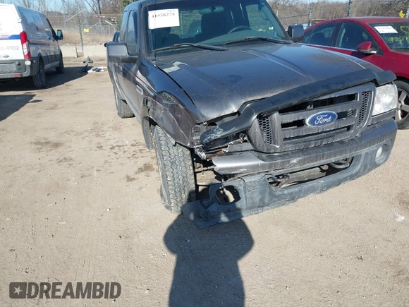 2010 Ford Ranger XLT with VIN 1FTLR4FE8APA27808, listed as a IAAI auction lot 41558275 with 91,173 mi miles. Bid and sale history available at carsss.com. Image 6.
