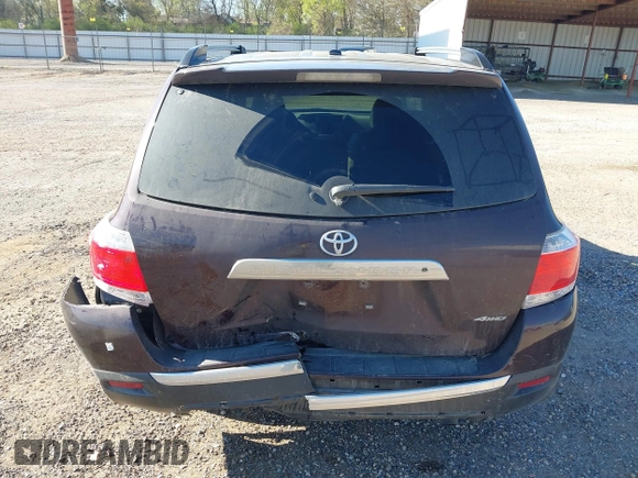 2012 Toyota Highlander Limited with VIN 5TDDK3EH2CS095433, listed as a IAAI auction lot 41833700 with 118,446 mi miles. Bid and sale history available at carsss.com. Image 17.