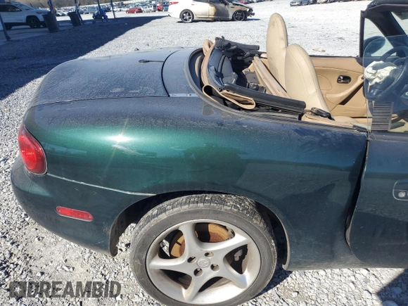 2001 Mazda MX-5 Miata with VIN JM1NB353610206039, listed as a Copart auction lot 46956705 with Not Provided miles and Salvage Title. Bid and sale history available at DreamBid. Image 10.
