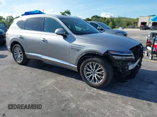2024 Genesis GV80 with VIN KMUHBDSB2RU181110, listed as a IAAI auction lot 42788620 with 28,216 mi miles and . Bid and sale history available at DreamBid. Image 1.