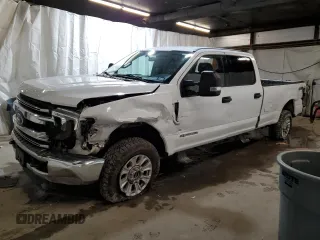 2021 Ford Super Duty F-250 SRW XL with VIN 1FT7W2BT8MED42689, listed as a Copart auction lot 50900035 with 150,012 mi miles and Salvage Title. Bid and sale history available at carsss.com. Image 1.