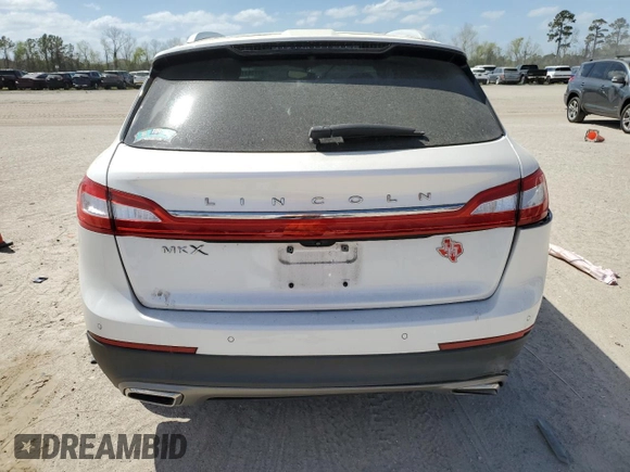2017 Lincoln MKX Premiere with VIN 2LMPJ6JR2HBL30261, listed as a Copart auction lot 49738715 with 45,284 mi miles and Salvage Title. Bid and sale history available at carsss.com. Image 6.