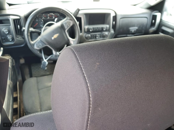 2017 Chevrolet Silverado 1500 LT with VIN 1GCVKREC3HZ124150, listed as a Copart auction lot 45327195 with 0 mi miles and Salvage Title. Bid and sale history available at carsss.com. Image 8.