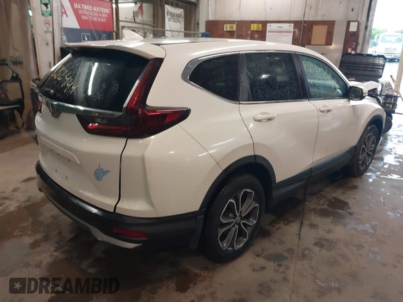 2020 Honda CR-V EX with VIN 5J6RW1H54LL012869, listed as a IAAI auction lot 42252444 with 78,618 mi miles and . Bid and sale history available at DreamBid. Image 4.