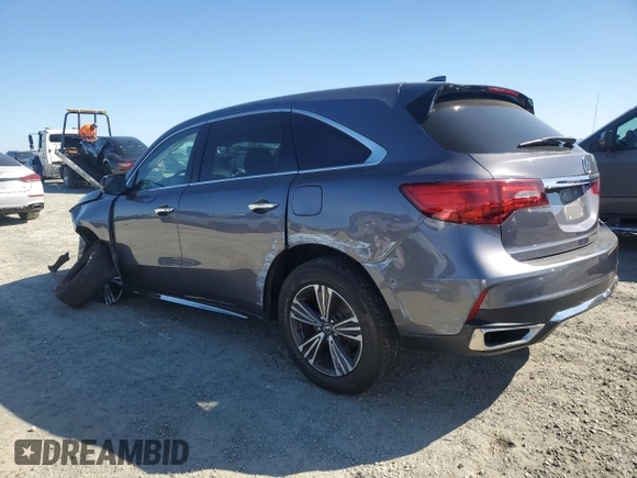 2017 Acura MDX with VIN 5J8YD4H38HL005729, listed as a Copart auction lot 50415045 with 110,661 mi miles and Salvage Title. Bid and sale history available at carsss.com. Image 2.
