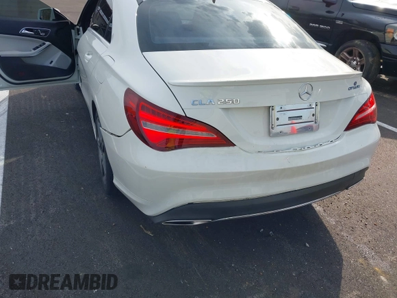 2018 Mercedes-Benz CLA 250 with VIN WDDSJ4EB7JN604260, listed as a IAAI auction lot 42001931 with 85,556 mi miles and . Bid and sale history available at DreamBid. Image 6.