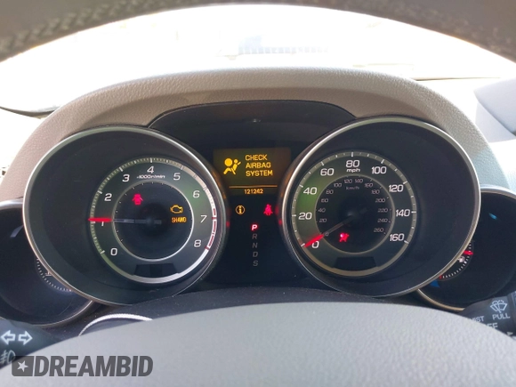 2013 Acura MDX Tech Pkg with VIN 2HNYD2H31DH503727, listed as a IAAI auction lot 41997136 with 121,242 mi miles. Bid and sale history available at carsss.com. Image 7.