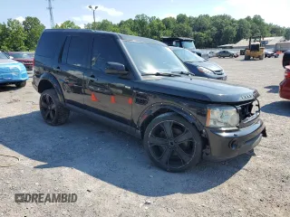 2011 Land Rover LR4 HSE with VIN SALAG2D43BA557032, listed as a Copart auction lot 63202195 with 181,513 mi miles and Salvage title. Bid and sale history available at DreamBid. Image 4.