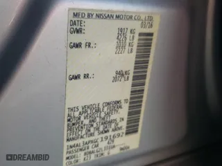 2016 Nissan Altima 2.5 SV with VIN 1N4AL3APXGC191692, listed as a Copart auction lot 75261004 with 242,175 mi miles and Clean Title. Bid and sale history available at carsss.com. Image 12.