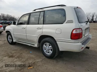 2000 Lexus LX 470 z VIN JT6HT00W8Y0126253, wystawiony jako Copart lot #49400665 z przebiegiem 181 328 mil mil oraz Szkody całkowita. Historia ofert i sprzedaży dostępna na DreamBid. Obrazek 2.