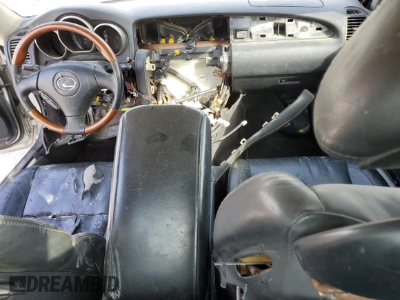 2005 Lexus SC 430 z VIN JTHFN48Y350065055, wystawiony jako Copart lot #47279085 z przebiegiem Nie podano mil oraz Szkoda całkowita • Salvage title. Historia ofert i sprzedaży dostępna na DreamBid. Obrazek 8.