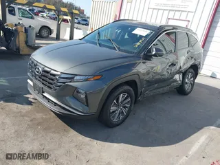 2022 Hyundai Tucson Hybrid Blue with VIN KM8JBCA18NU015848, listed as a IAAI auction lot 41653939 with 168,323 mi miles. Bid and sale history available at carsss.com. Image 17.