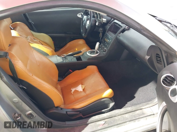 2004 Nissan 350Z Touring with VIN JN1AZ34D34T152953, listed as a IAAI auction lot 41446366 with 134,171 mi miles. Bid and sale history available at carsss.com. Image 5.