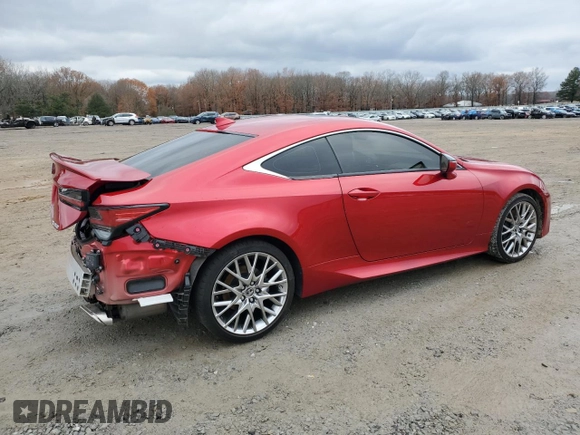 2022 Lexus RC 350 z VIN JTHDZ5BC0N5026263, wystawiony jako Copart lot #85343754 z przebiegiem 26 287 mil mil oraz Szkoda całkowita • Salvage title. Historia ofert i sprzedaży dostępna na DreamBid. Obrazek 3.