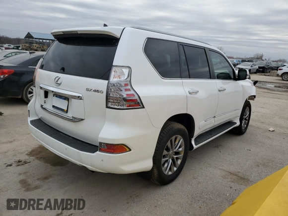 2017 Lexus GX 460 с VIN JTJJM7FX0H5173812, выставлен на аукционе Copart как лот 43282115 с пробегом 131 577 миль миль и Списание • Salvage title. История ставок и продаж доступна на DreamBid. Изображение 3.