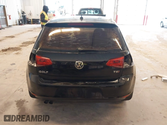 2017 Volkswagen Golf S with VIN 3VW217AU5HM070082, listed as a IAAI auction lot 41612270 with 181,643 mi miles and . Bid and sale history available at DreamBid. Image 16.
