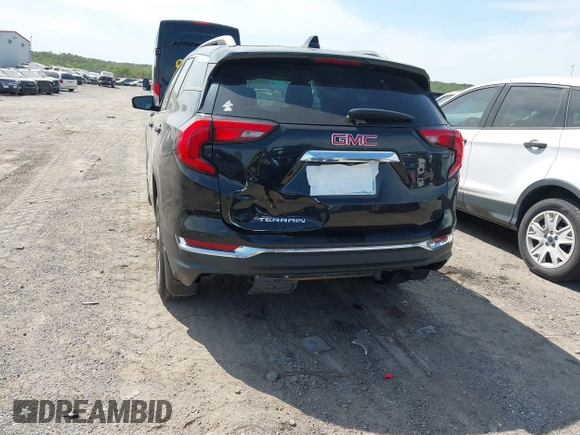 2020 GMC Terrain SLT with VIN 3GKALPEV4LL145806, listed as a IAAI auction lot 42021153 with 93,204 mi miles. Bid and sale history available at carsss.com. Image 3.