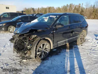 2024 Volkswagen Tiguan SEL R-Line with VIN 3VV4B7AX9RM109679, listed as a Copart auction lot 85866034 with 46,957 mi miles and Salvage Title. Bid and sale history available at carsss.com. Image 1.