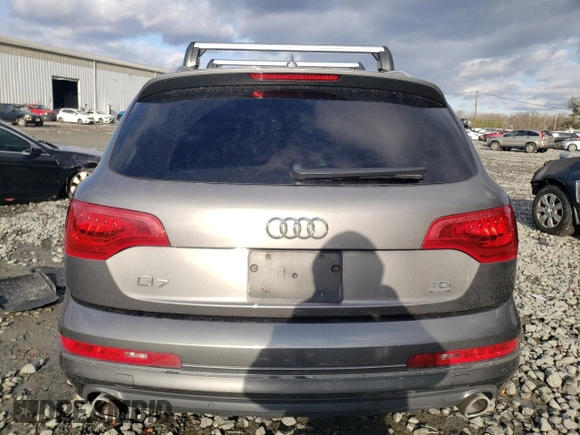 2013 Audi Q7 3.0L TDI Premium with VIN WA1CMAFE9DD000775, listed as a Copart auction lot 83447794 with 129,426 mi miles and Salvage Title. Bid and sale history available at carsss.com. Image 6.