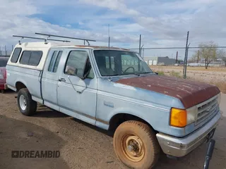 1991 Ford F-150 with VIN 1FTEX14Y8MKA33233, listed as a IAAI auction lot 41572967 with 44,300 mi miles. Bid and sale history available at carsss.com. Image 1.