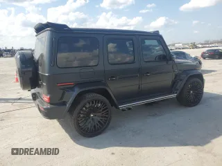 2020 Mercedes-Benz G 63 AMG with VIN W1NYC7HJ1LX342724, listed as a Copart auction lot 49154495 with 8,141 mi miles and Salvage title. Bid and sale history available at DreamBid. Image 3.