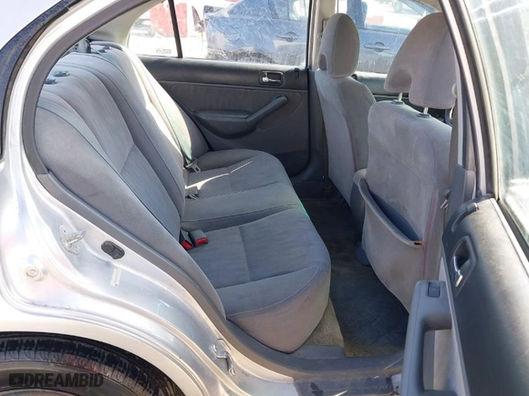 2003 Honda Civic LX with VIN 1HGES166X3L018219, listed as a IAAI auction lot 41814094 with 261,214 mi miles. Bid and sale history available at carsss.com. Image 8.