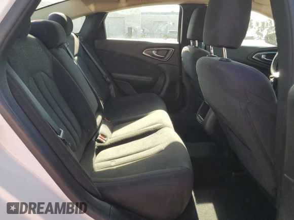2015 Chrysler 200 Limited with VIN 1C3CCCABXFN660648, listed as a Copart auction lot 60479655 with 121,348 mi miles and Salvage title. Bid and sale history available at DreamBid. Image 10.