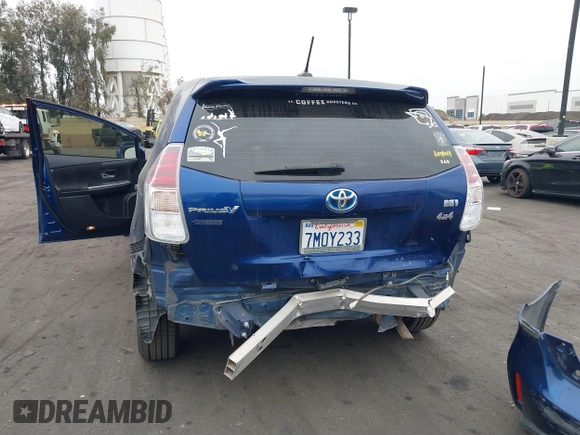 2015 Toyota Prius Two with VIN JTDZN3EU7FJ029780, listed as a IAAI auction lot 41837874 with 166,977 mi miles and . Bid and sale history available at DreamBid. Image 6.
