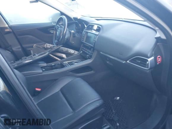 2017 Jaguar F-Pace 35t Premium with VIN SADCJ2BV3HA097669, listed as a IAAI auction lot 41851768 with 89,369 mi miles and . Bid and sale history available at DreamBid. Image 5.