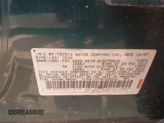 1998 Toyota RAV4 with VIN JT3HP10V5W7089021, listed as a IAAI auction lot 42739970 with 198,329 mi miles and . Bid and sale history available at DreamBid. Image 9.