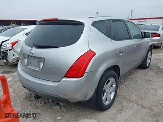 2004 Nissan Murano SE with VIN JN8AZ08W54W313099, listed as a IAAI auction lot 41502593 with 174,063 mi miles. Bid and sale history available at carsss.com. Image 4.