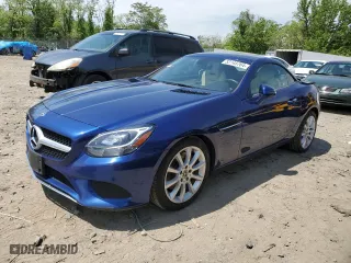 2019 Mercedes-Benz SLC with VIN WDDPK3JA6KF159144, listed as a Copart auction lot 53145764 with NaN miles and Salvage Title. Bid and sale history available at carsss.com. Image 1.