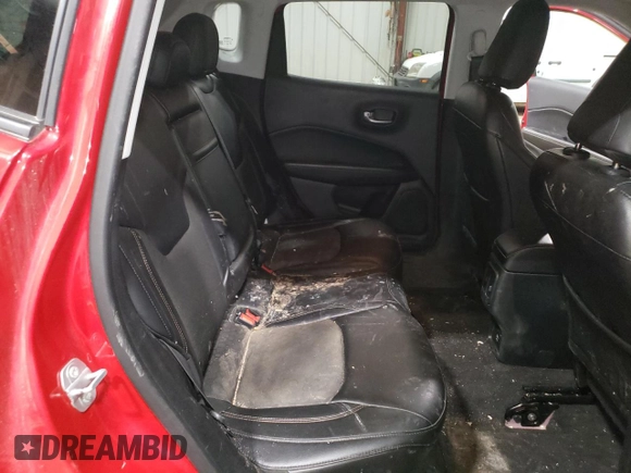 2018 Jeep Compass Latitude z VIN 3C4NJCBB8JT227301, wystawiony jako Copart lot #55670485 z przebiegiem 54 732 mil mil oraz Szkoda całkowita • Salvage title. Historia ofert i sprzedaży dostępna na DreamBid. Obrazek 11.