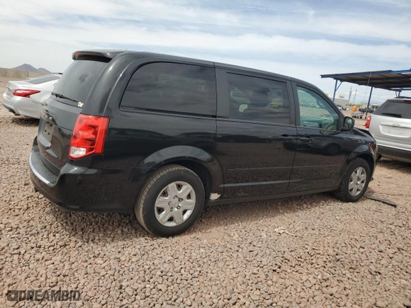 2012 Dodge Grand Caravan SE with VIN 2C4RDGBG7CR268231, listed as a Copart auction lot 51113245 with 115,585 mi miles and Salvage Title. Bid and sale history available at carsss.com. Image 3.