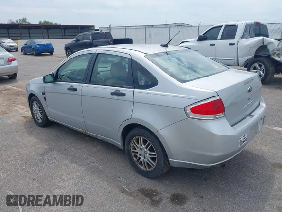 2008 Ford Focus SE with VIN 1FAHP35N38W218761, listed as a IAAI auction lot 42172223 with 207,167 mi miles and . Bid and sale history available at carsss.com. Image 3.