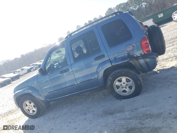 2004 Jeep Liberty Limited with VIN 1J4GL58K04W297888, listed as a Copart auction lot 46644735 with 197,653 mi miles and Salvage Title. Bid and sale history available at carsss.com. Image 2.