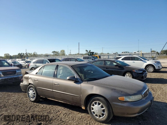 2005 Buick Century Custom with VIN 2G4WS52J751105715, listed as a Copart auction lot 73463644 with 0 mi miles and Salvage Title. Bid and sale history available at carsss.com. Image 4.