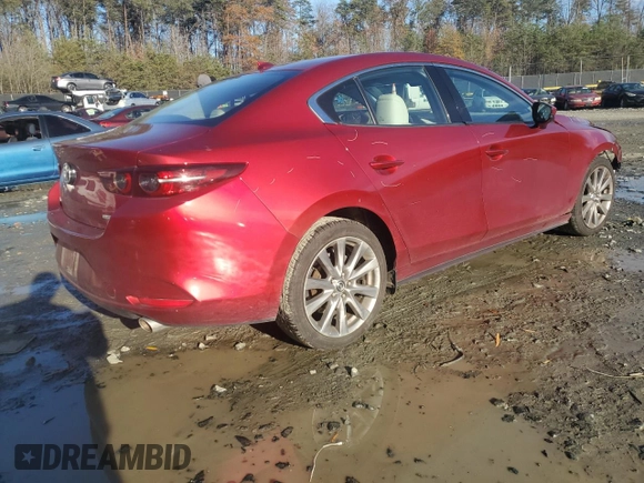 2019 Mazda 3 Premium with VIN 3MZBPAEM8KM102178, listed as a Copart auction lot 82369624 with 70,458 mi miles and Salvage Title. Bid and sale history available at DreamBid. Image 3.