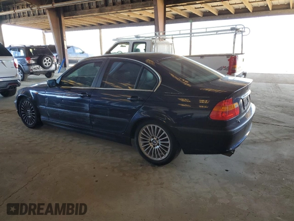 2002 BMW 3 Series 330i with VIN WBAEV53432KM15028, listed as a Copart auction lot 45958805 with 200,546 mi miles and Salvage Title. Bid and sale history available at carsss.com. Image 2.