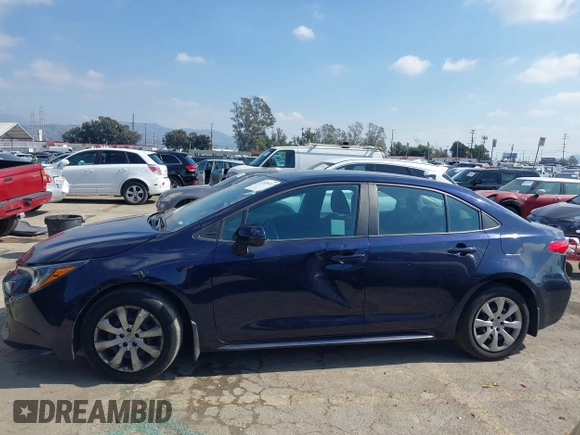 2021 Toyota Corolla LE with VIN 5YFEPMAE3MP271407, listed as a IAAI auction lot 41518631 with 44,855 mi miles and . Bid and sale history available at DreamBid. Image 14.
